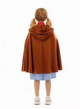 billige Jentekostymer-Sci-fi-TV-program Overnaturlig eventyr Psykisk karakter Kjoler Fancy kostyme Cosplay Kostymer med film-TV-tema for Jente Barne Halloween Karneval Bokuke Fest Ytelse