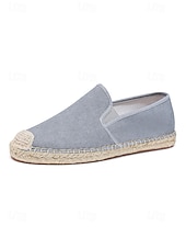 voordelige Heren-Blauwe instapschoenen voor heren, lichtgewicht en ademend, stijlvol espadrille-design voor buitenresorts, eilandvakanties en ontspannende reizen.