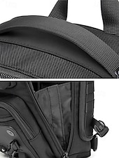 economico Borselli da uomo-borsa a tracolla tattica da uomo: zaino a tracolla in poliestere di grande capacità con più tasche e stili di trasporto versatili, vari colori per escursioni all'aperto, viaggi e uso quotidiano casual