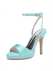 abordables novia-Sandalias de tacón alto con tira en el tobillo doradas para mujer, elegantes zapatos de novia minimalistas para bodas en la ciudad.