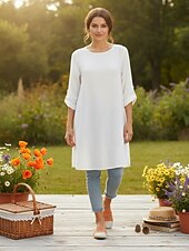 economico Zoccoli e pianelle da donna-muli ricamati bohémien arancioni da donna - slip-on etniche in tela di lino per picnic estivi, vacanze &amp;passeggiate in spiaggia