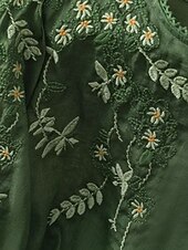 رخيصةأون قمصان-نسائي قمصان ذات ملمس الكتان بلوزة قميص من الكتان الصناعي مطرز Buttons ورد أنيق كاجوال 3/4 الكم رقبة عالية مدورة قمصان عادية مناسب للبس اليومي أصفر أرجواني أخضر رمادي الصيف الربيع الخريف
