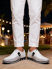 Χαμηλού Κόστους Ανδρες-Ανδρικά casual μοκασίνια από τεχνητό δέρμα, άνετα και μοντέρνα, ιδανικά για βραδιές σε θέρετρα και ημιεπίσημες εκδηλώσεις