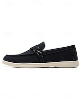 ieftine Mocasini-Mocasini bej pentru bărbați, fără mâneci, design elegant cu talpă amortizată, stil formal confortabil pentru nunți în grădină, petreceri și ocazii speciale