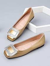 baratos Dama de honra-Sapatilhas femininas verde-esmeralda com fivela de cristal – sapatos elegantes para damas de honra em casamentos ao ar livre no jardim.