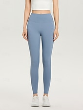 Χαμηλού Κόστους Απλό κολάν-Γυναικεία Παντελόνια Κολάν Μοντέρνα Κομψό στυλ street Βασικό Πλήρες μήκος Ψηλή Μέση Σκέτο Ελαστική μέση Γρήγορο Στέγνωμα Άνετο Υψηλή Ελαστικότητα Καθημερινά Διακοπές Αθλητικά