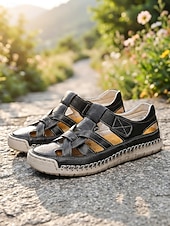 preiswerte Sport Sandalen-Lässige Damen-Sandalen im Color-Blocking-Design – weich gepolsterte, flache Sandalen mit atmungsaktivem Cut-out-Design für Damen, ideal für Alltag, Reisen, Spaziergänge im Freien und Gartenarbeit.