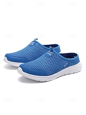 preiswerte Männer-Blaue Herren-Wasserschuhe, leicht und atmungsaktiv für Strandurlaubsaktivitäten
