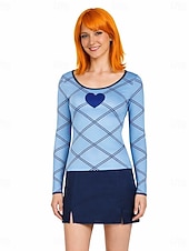  Ocean Adventurer Straw Hat Pirate Navigator Fancy Costume Anime Cosplay Y2K for Women's Adults' Halloween Carnival Party Performance Casual Daily