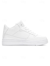billiga Män-Herrsneakers i casual-modell, bekväma i konstläder, perfekta för utomhusaktiviteter på resorter, finns i flera färger