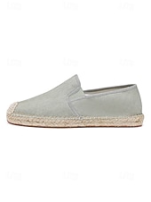 voordelige Heren-Blauwe instapschoenen voor heren, lichtgewicht en ademend, stijlvol espadrille-design voor buitenresorts, eilandvakanties en ontspannende reizen.