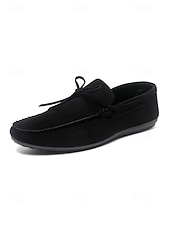 halpa Loafers-Miesten harmaat loaferit, rento tyyli ja mukava pehmustettu pohja, sopivat erinomaisesti puutarhahäihin, juhliin ja virallisiin ulkoilmatapahtumiin