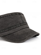 halpa Miesten hatut-Miesten puuvillainen sotilaslippis, saatavilla useissa väreissä, täydellinen lomalle ja arkeen