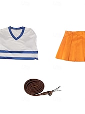 cheap Women's Costumes-Ocean Adventurer Straw Hat Pirate Navigator Cosplay Costume Outfits Anime Cosplay for Women's Adults' Halloween Carnival Party Performance