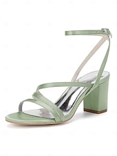 abordables Dama de honor-Sandalias de boda planas con tiras en color marfil para mujer, zapatos de novia minimalistas con tiras en el tobillo, elegantes zapatos de boda urbanos para novias.