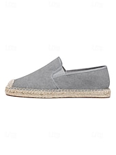 voordelige Heren-Blauwe instapschoenen voor heren, lichtgewicht en ademend, stijlvol espadrille-design voor buitenresorts, eilandvakanties en ontspannende reizen.