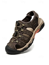 economico Uomini-sandali da spiaggia da uomo, cinturini regolabili, materiale ad asciugatura rapida, ideali per attività in spiaggia, resort e acquatiche