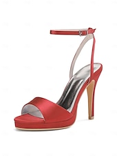abordables novia-Sandalias de tacón alto con tira en el tobillo doradas para mujer, elegantes zapatos de novia minimalistas para bodas en la ciudad.