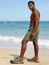 economico Uomini-sandali da spiaggia da uomo, cinturini regolabili, materiale ad asciugatura rapida, ideali per attività in spiaggia, resort e acquatiche