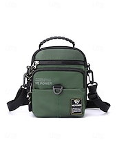preiswerte Taschen für Herren-Wasserdichte Herren-Umhängetasche aus Polyester, leicht, geräumig mit mehreren Fächern, verstellbarem Gurt, in verschiedenen Farben erhältlich, ideal für Freizeit, Sport, Reisen und den Alltag.