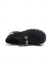 economico Mocassini-mocassini da uomo in pelle scamosciata marrone, elegante design slip-on con suola spessa, perfetti per matrimoni in giardino, eventi formali all'aperto e celebrazioni eleganti