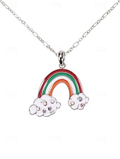 ieftine Accesorii-Colier pentru femei cu trifoi de Ziua Sfântului Patrick, pandantiv verde cu breloc din aliaj durabil, mai multe stiluri, inclusiv trifoi și potcoavă, bijuterii festive irlandeze pentru parade, petreceri și ținute de sărbătoare.