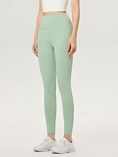 Χαμηλού Κόστους Απλό κολάν-Γυναικεία Παντελόνια Κολάν Μοντέρνα Κομψό στυλ street Βασικό Πλήρες μήκος Ψηλή Μέση Σκέτο Ελαστική μέση Γρήγορο Στέγνωμα Άνετο Υψηλή Ελαστικότητα Καθημερινά Διακοπές Αθλητικά