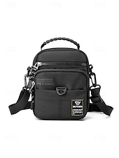 preiswerte Taschen für Herren-Wasserdichte Herren-Umhängetasche aus Polyester, leicht, geräumig mit mehreren Fächern, verstellbarem Gurt, in verschiedenen Farben erhältlich, ideal für Freizeit, Sport, Reisen und den Alltag.