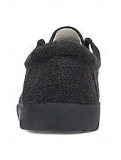 halpa miehet-Miesten beigenväriset espadrille-slip-on-kengät, pehmeä kangaspäällinen, rento mukavuuspohja, rento ulkoilutyyli lomalle, kävelyyn ja matkustamiseen