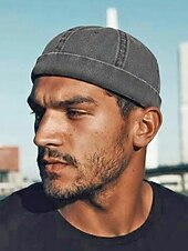 Недорогие Аксессуары для отдыха-Мужская регулируемая кепка-докер из полиэстера, легкая и дышащая, в нескольких цветах, идеально подходит для весны и лета, отлично подойдет для отдыха и повседневной носки.