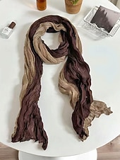 billige St. Patricks Day-Dameskjerf i bomull og lin med krøllete detaljer, bohemsk paisley-trykk med flerfarget lett sjal, mykt og avslappet moteskjerf til St. Patricks dag-festivalen, reiser, utendørs og hverdagsbruk