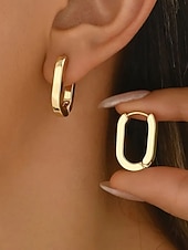 olcso Fülbevalók-1 pár Fülbevaló For Női Napi Utca Rozsdamentes acél