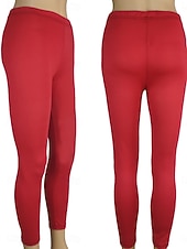 tanie Gładkie legginsy-Damskie Spodnie Getry Moda Moda miejska Podstawowy Do kostek Wysoka talia Równina Elastyczny pas Komfort Elastyczny Codzienny Na zewnątrz Sport Jasnoszary Ciemnoszary Błękit jeziora Fiołkowy Wiosna