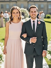 tanie Wesele ACC-Ręcznie wykonana męska broszka z motywem róży - elegancka butonierka z tkaniny poliestrowej na śluby, dodatki do garniturów pana młodego i drużbów, bale maturalne i imprezy - stylowa broszka z motywem kwiatowym w wielu kolorach