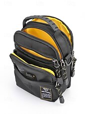 preiswerte Taschen für Herren-Wasserdichte Herren-Umhängetasche aus Polyester, leicht, geräumig mit mehreren Fächern, verstellbarem Gurt, in verschiedenen Farben erhältlich, ideal für Freizeit, Sport, Reisen und den Alltag.