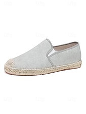 voordelige Heren-Blauwe instapschoenen voor heren, lichtgewicht en ademend, stijlvol espadrille-design voor buitenresorts, eilandvakanties en ontspannende reizen.