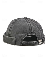 Недорогие Аксессуары для отдыха-Мужская регулируемая кепка-докер из полиэстера, легкая и дышащая, в нескольких цветах, идеально подходит для весны и лета, отлично подойдет для отдыха и повседневной носки.