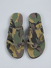 preiswerte Rutschsandalen-Leichte Damen-Sandalen mit Camouflage-Muster – rutschfeste, lässige Sommersandalen für Strandbesuche, Camping und den Alltag.