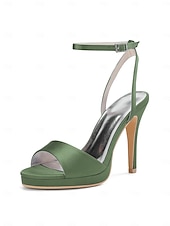 abordables novia-Sandalias de tacón alto con tira en el tobillo doradas para mujer, elegantes zapatos de novia minimalistas para bodas en la ciudad.
