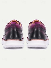 baratos Tênis de Vestir-Tênis masculino de couro legítimo cor bordô, elegantes sapatos para noivo e padrinhos.