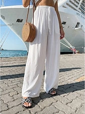 economico Donne-sandali da donna con tacco a gattino bianchi - eleganti sandali con punta quadrata e cinturino intrecciato per crociere di lusso, viaggi nautici &amp;abbigliamento da resort estivo
