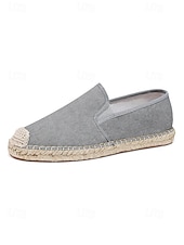 voordelige Heren-Blauwe instapschoenen voor heren, lichtgewicht en ademend, stijlvol espadrille-design voor buitenresorts, eilandvakanties en ontspannende reizen.