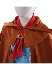 billige Jentekostymer-Sci-fi-TV-program Overnaturlig eventyr Psykisk karakter Kjoler Fancy kostyme Cosplay Kostymer med film-TV-tema for Jente Barne Halloween Karneval Bokuke Fest Ytelse