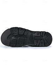 Χαμηλού Κόστους Ανδρες-Ανδρικά σανδάλια εξωτερικού χώρου από τεχνητό δέρμα, casual αλλά και κομψά για βραδινές βόλτες σε θέρετρα και βόλτες στην παραλία