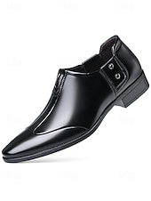 お買い得  ダービーシューズ-メンズホワイトローファー、シックなディテールを備えたクラシックなスリッポンデザイン、結婚式、教会、フォーマルなセレモニーに最適な快適なスタイル