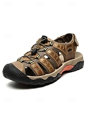 economico Uomini-sandali da spiaggia da uomo, cinturini regolabili, materiale ad asciugatura rapida, ideali per attività in spiaggia, resort e acquatiche