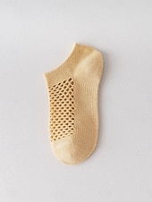 preiswerte Socken-Damen Versteckte Socken Täglich Heim Einfarbig Polyester Lässig 1 Paar