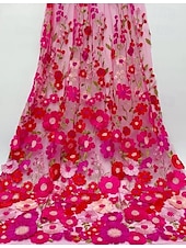 Недорогие Коктейльные платья-Платья для вечеринок русалки винтажное платье свадьба свадебный гость до щиколотки короткий рукав круглый вырез тюль с вышивкой