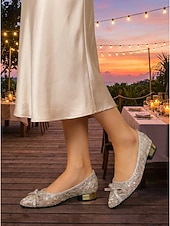 baratos Mulheres-Sapatilhas de ballet femininas transparentes com estampa floral e detalhes dourados – calçado confortável e estiloso para jantares de férias e noites de verão.
