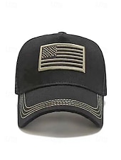 preiswerte Zubehör-Vereinigte Staaten 250. Jubiläum Herren American Flag Trucker Cap - Bestickte USA Mesh Kappe für den Unabhängigkeitstag - Atmungsaktive Polyester patriotische Baseballmütze in mehreren Farben